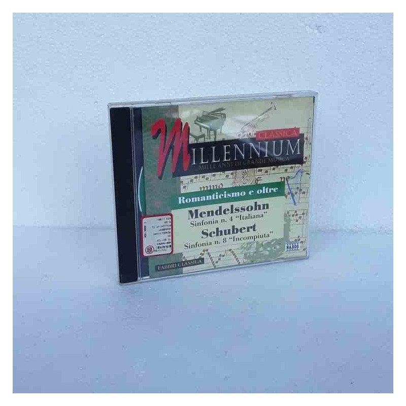 Cd romanticismo e oltre Mendelssohn Schubert