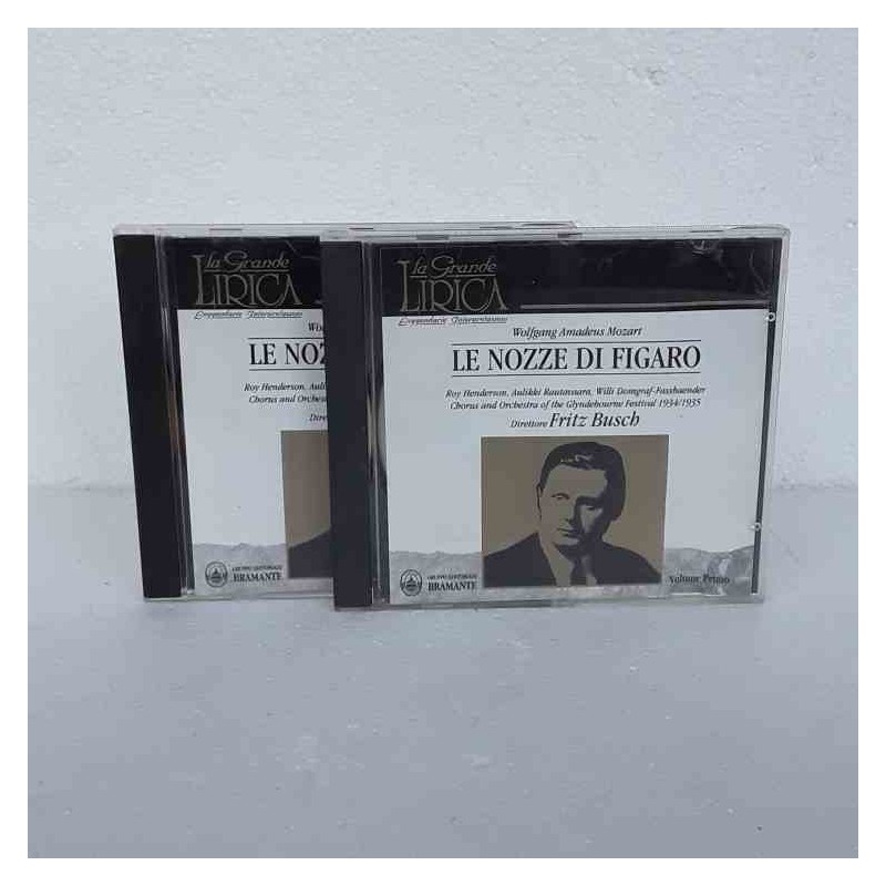 Cd 2 Mozart Le nozze di Figaro diretto Busch