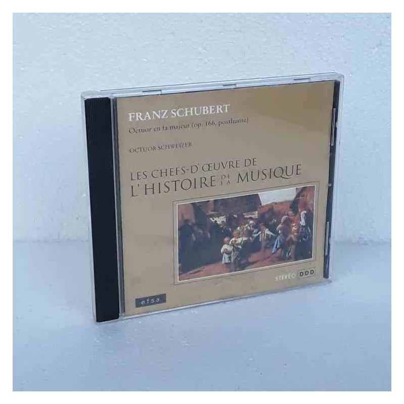 Cd Franz Schubert histoire de la musique