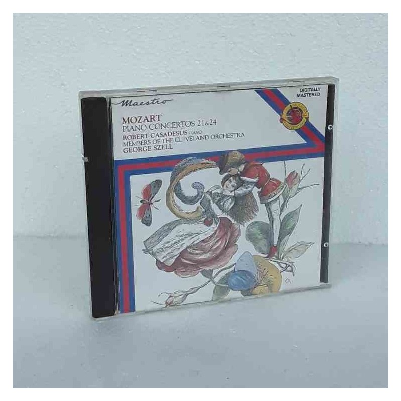 Cd Mozart piano concerto 21 & 24