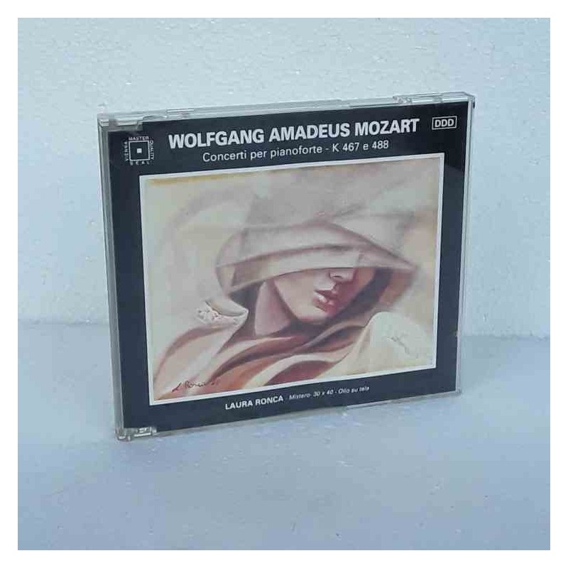 Cd Mozart piano concerto k 467 e 488