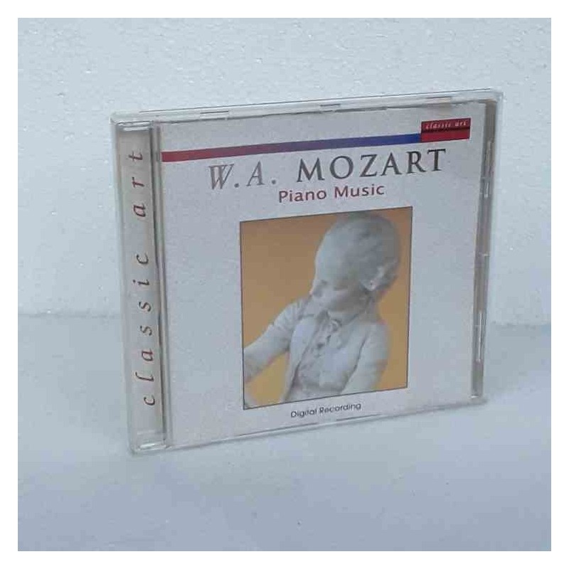 Cd Mozart piano music classic art