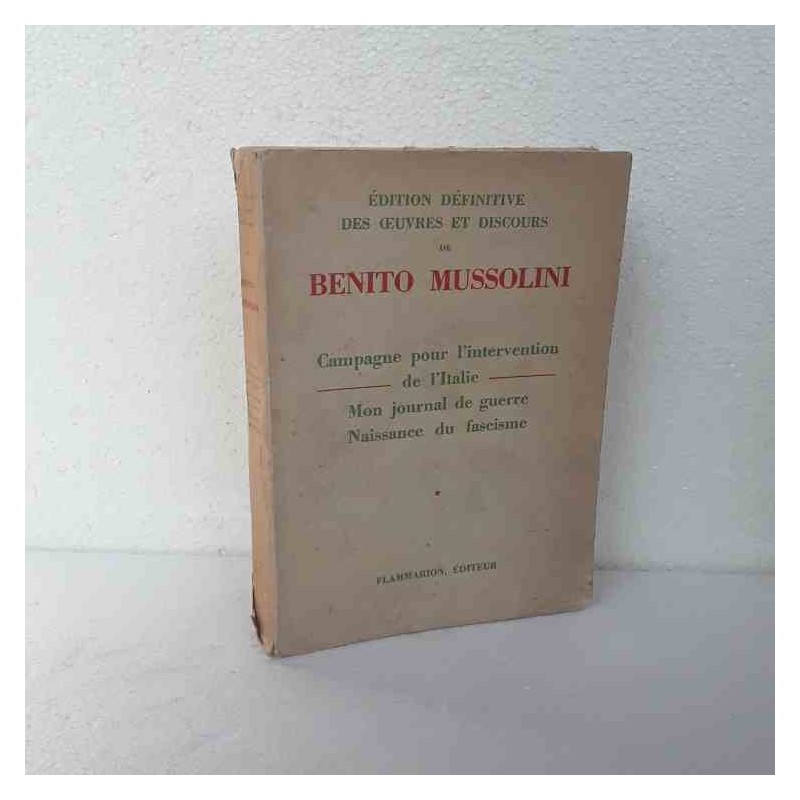Discorsi di Benito Mussolini di Mussolini Benito