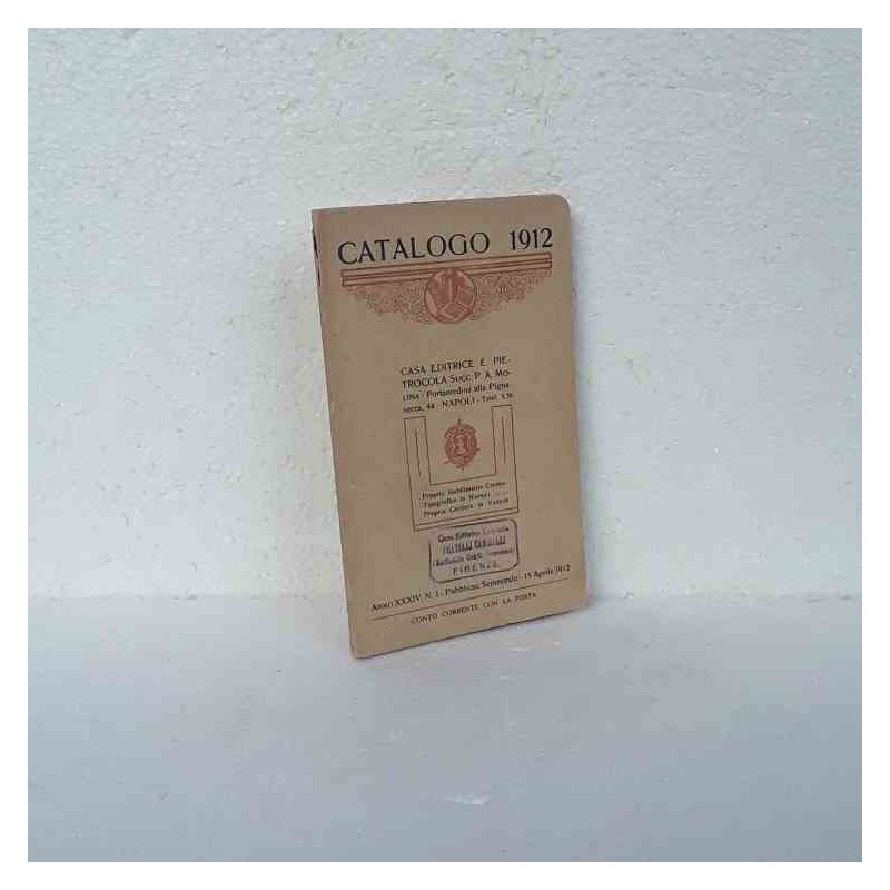 Catalogo 1912 Pietrocola