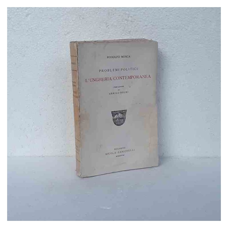 L'Ungheria Contemporanea di Mosca Rodolfo