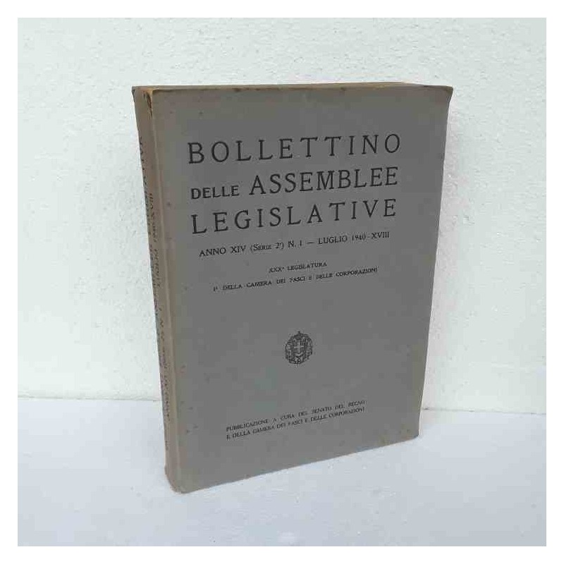 Bollettino delle Assemblee legislative