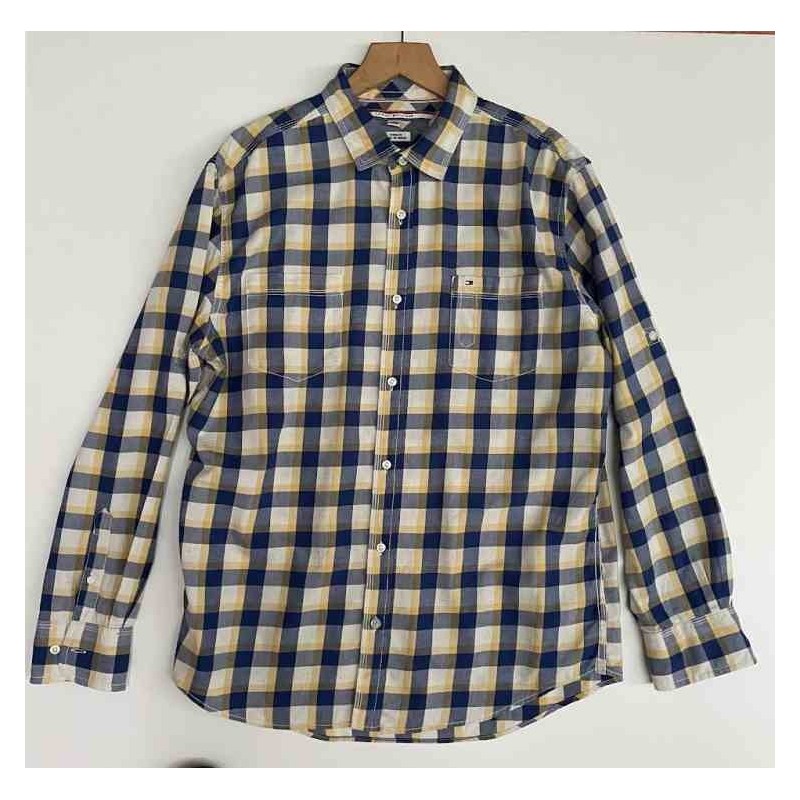 Camicia uomo Tommy Hilfiger cotone taglia L