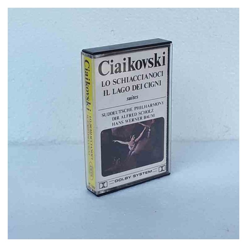 Musicassetta Ciaikovsky Lo schiaccianoci Il lago dei cigni