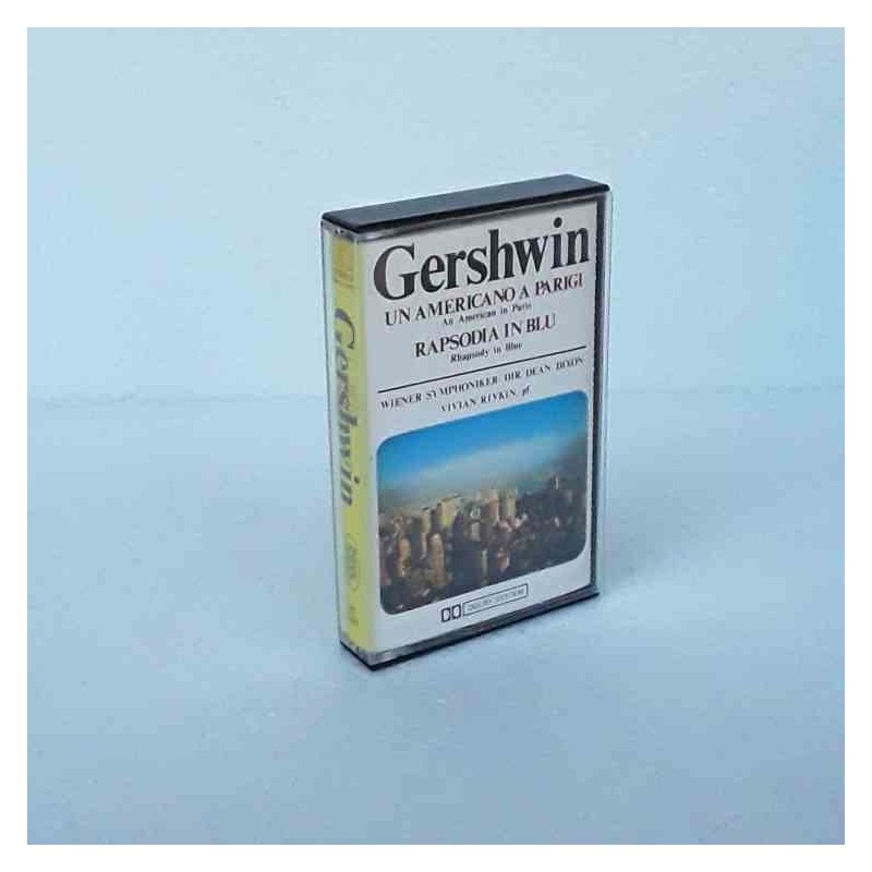 Musicassetta Gershwin americano a Parigi Rapsodia in blu