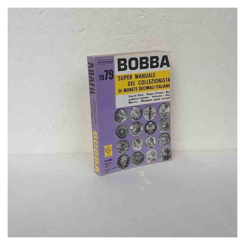 Bobba Supermanuale del collezionista monete 1979