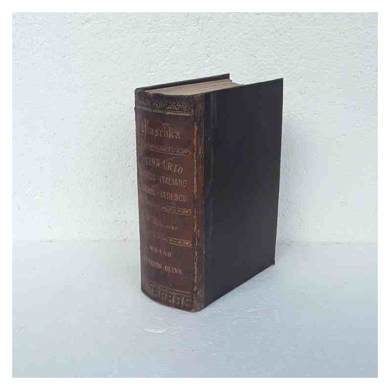 Dizionario Tedesco Italiano di Maschka Giuseppe