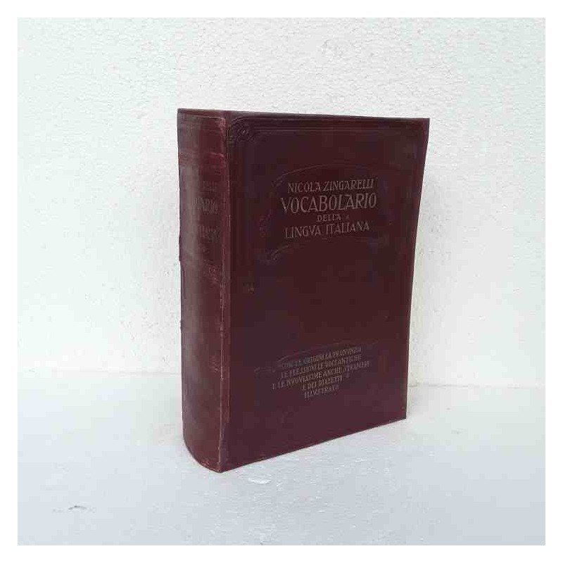 Vocabolario della lingua italiana di Zingarelli Nicola