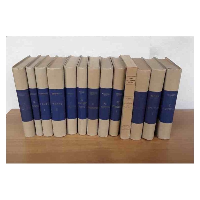 Storia della letteratura Italiana Vallardi