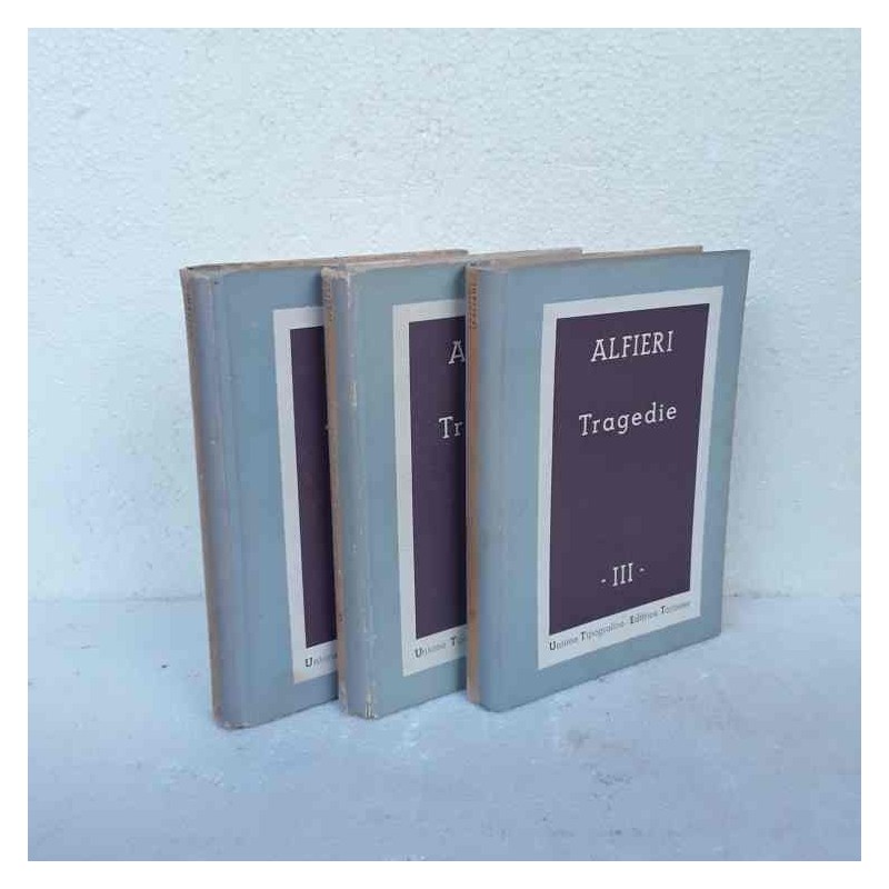 Tragedie di Alfieri Vittorio