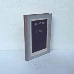 I canti di Leopardi Giacomo