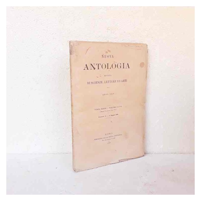 Nuova Antologia rivista di lettere scienze ed arti 1890 fascicolo 10