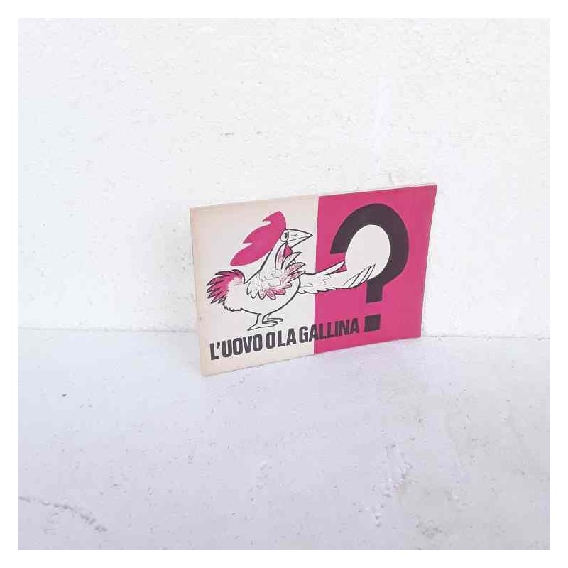 L'uovo o la gallina ?