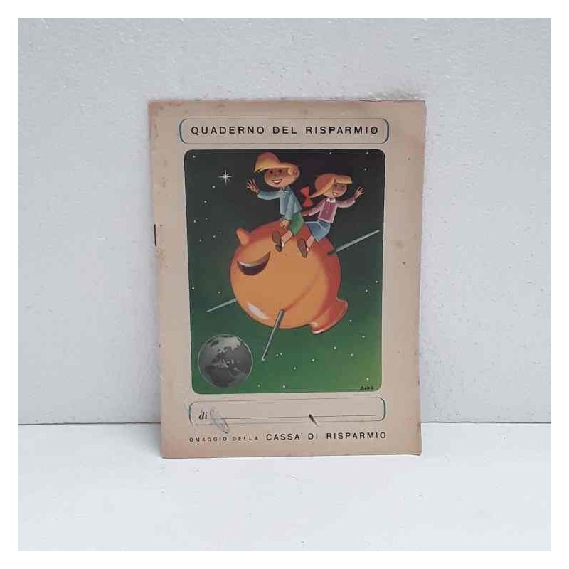 Quaderno scolastico anni 40/50 serie risparmio