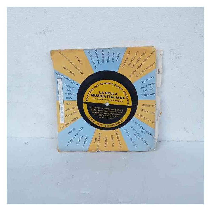 La bella musica italiana 33 giri plastica