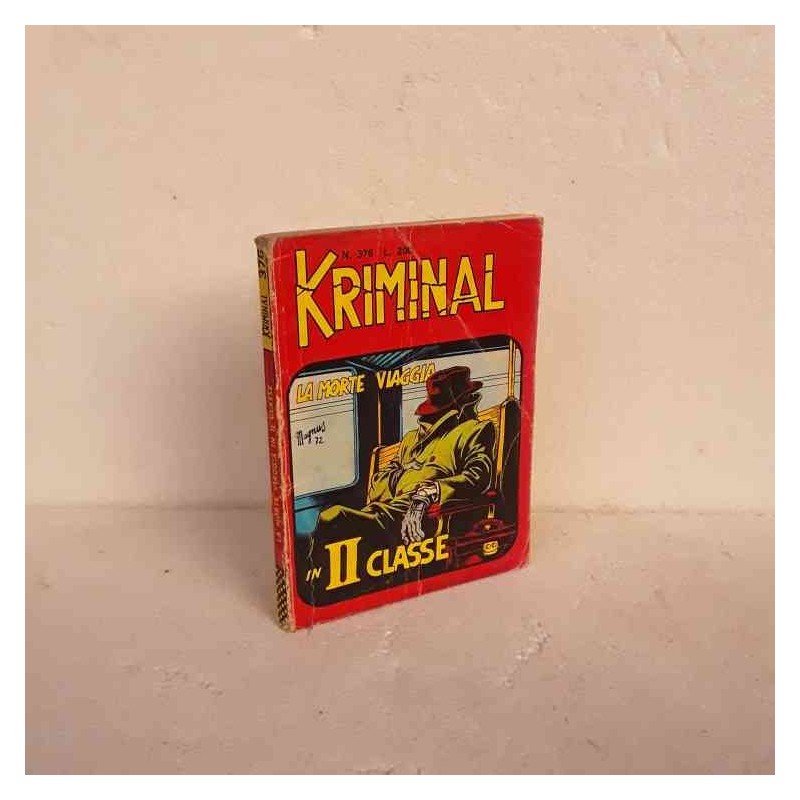 Kriminal la morte viaggia in II classe n.376