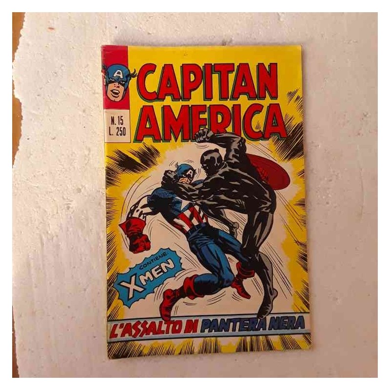 Capitan America 15 L'assalto di Pantena nera
