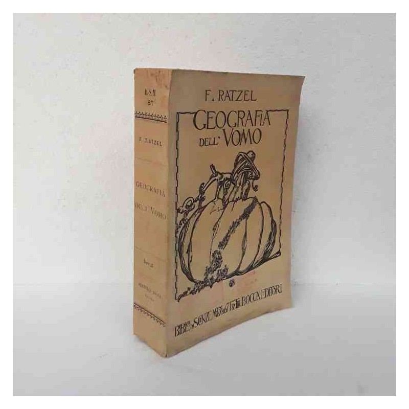 Geografia dell'uomo di Ratzel Friedrich