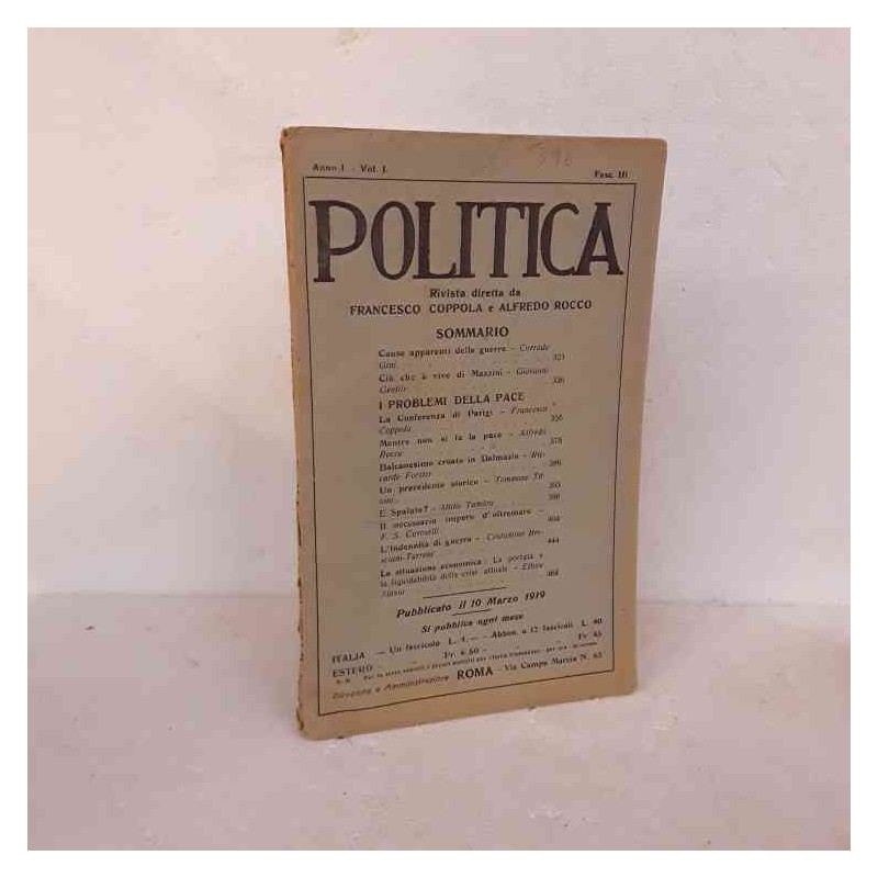 Politica rivista Coppola 1919