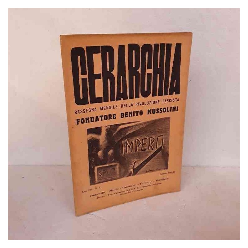 Gerarchia rivista 1937