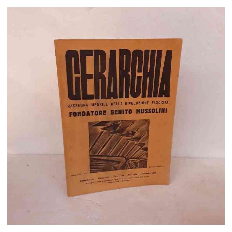 Gerarchia rivista 1937