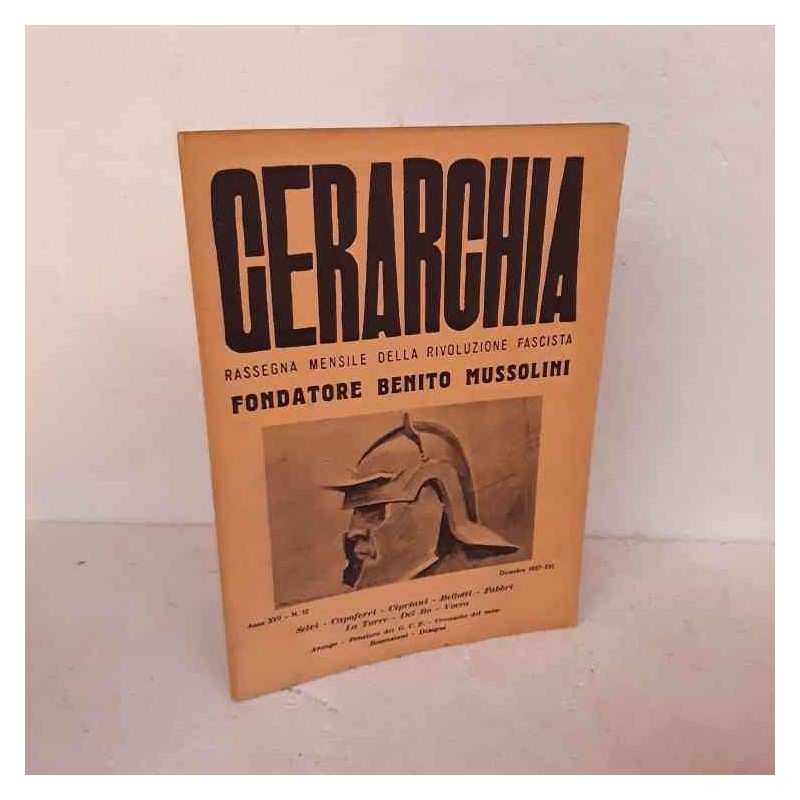 Gerarchia rivista 1937
