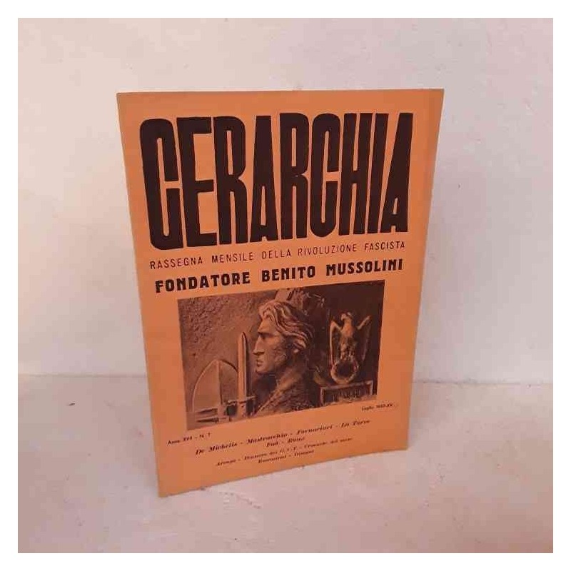 Gerarchia rivista 1937