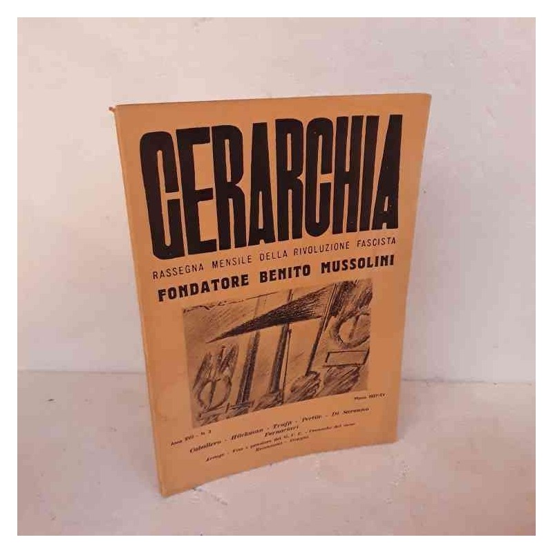 Gerarchia rivista 1937