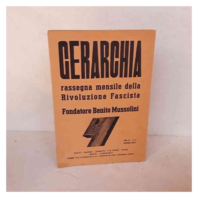 Gerarchia rivista 1936