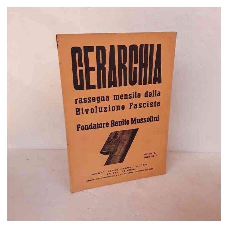 Gerarchia rivista 1936