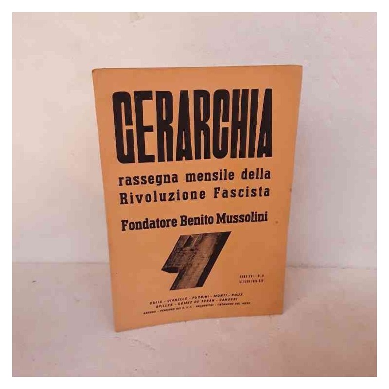 Gerarchia rivista 1936