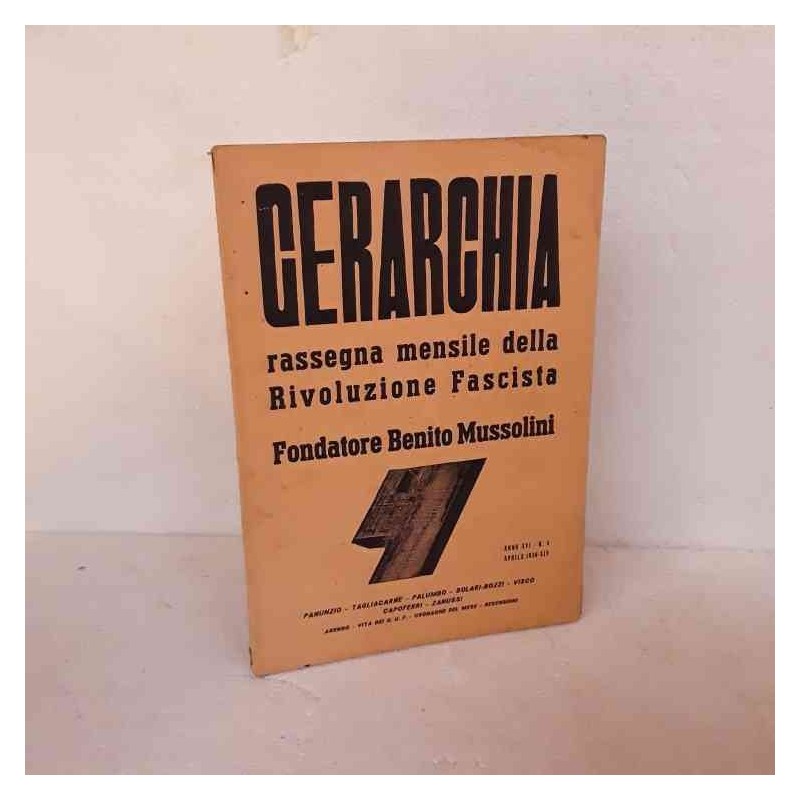 Gerarchia rivista 1936
