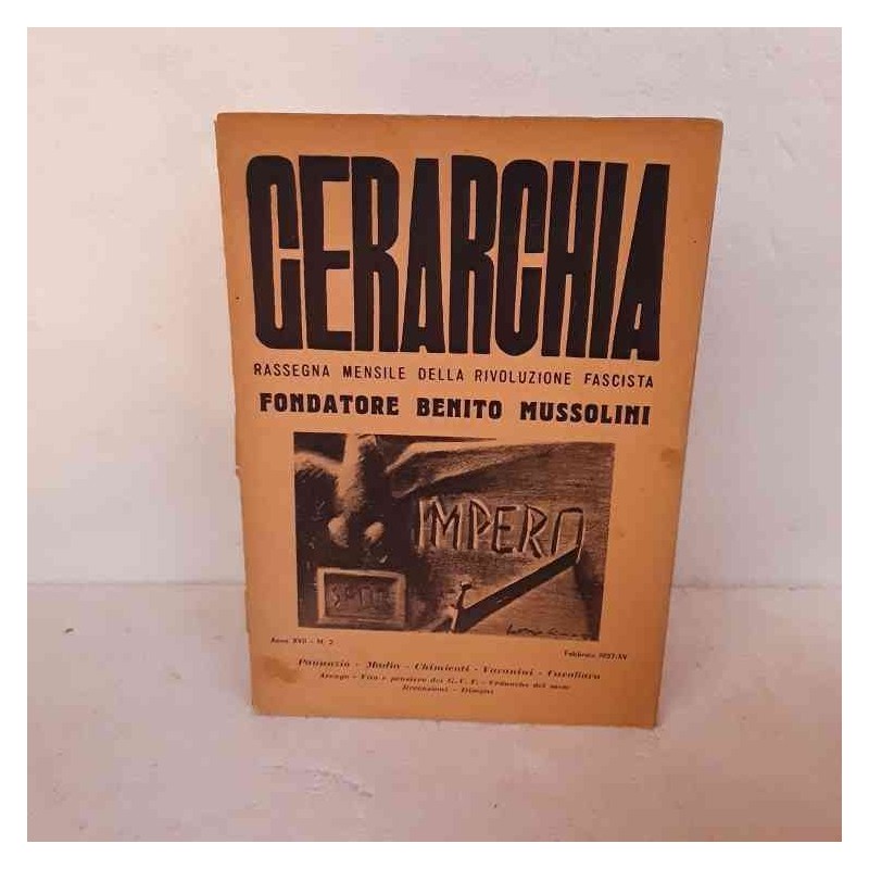 Gerarchia rivista 1937