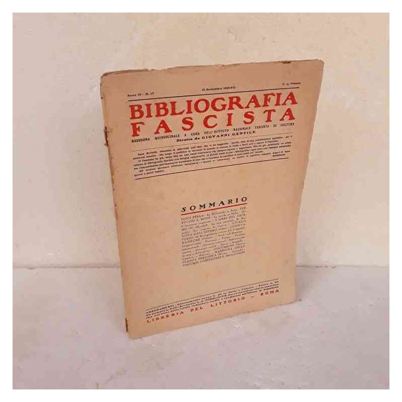 Bibliografia fascista