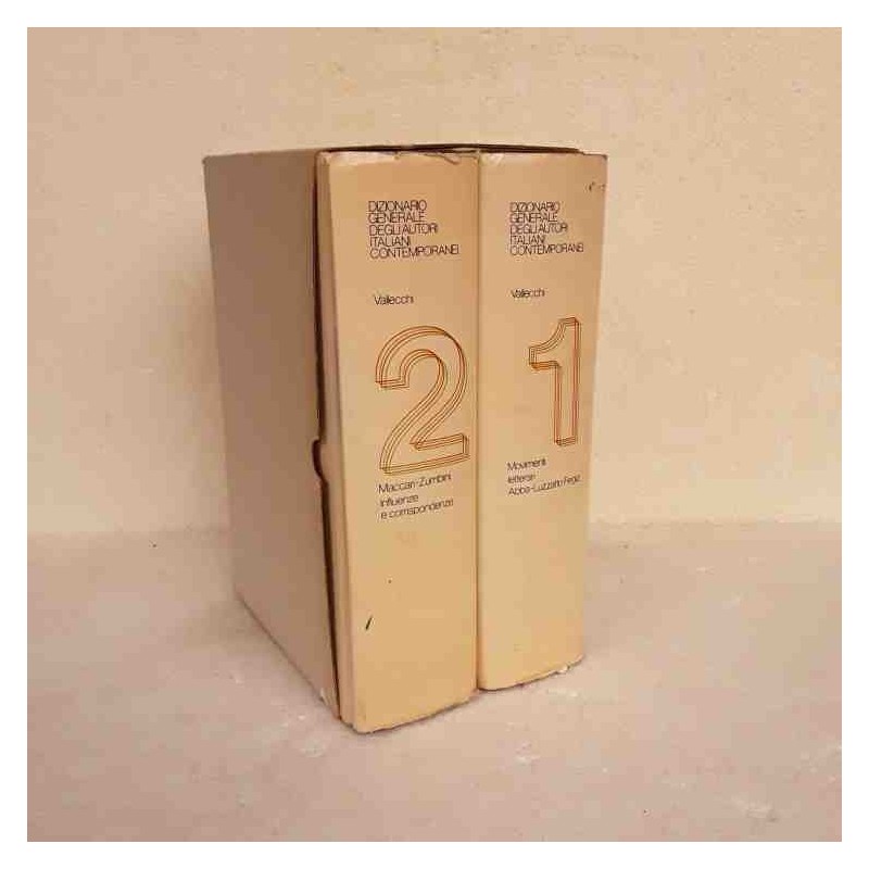 Dizionario Generale degli autori italiani contemporanei