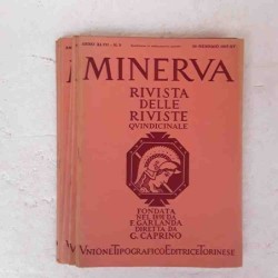 Rivista Minerva 1937