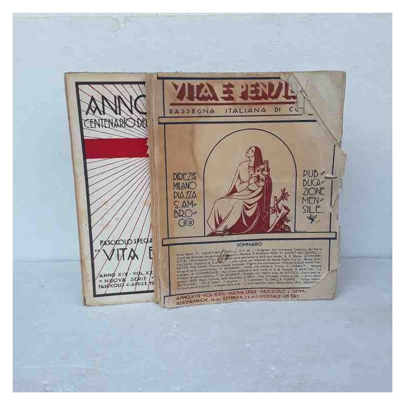Vita e Pensiero Rassegna Italiana di Coltura 1933