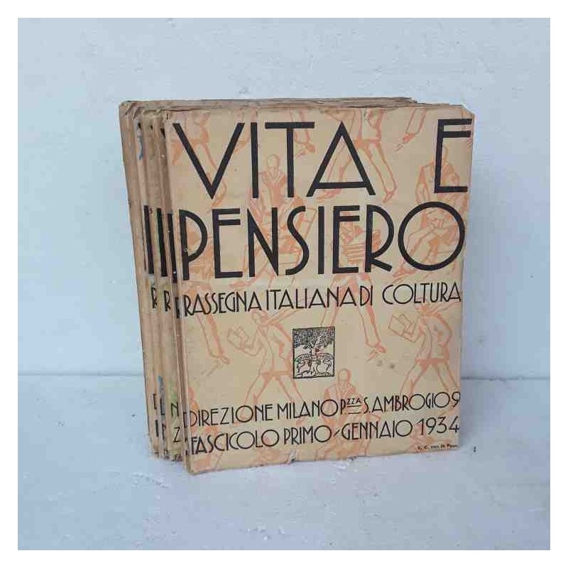 Vita e Pensiero Rassegna Italiana di Coltura 1934