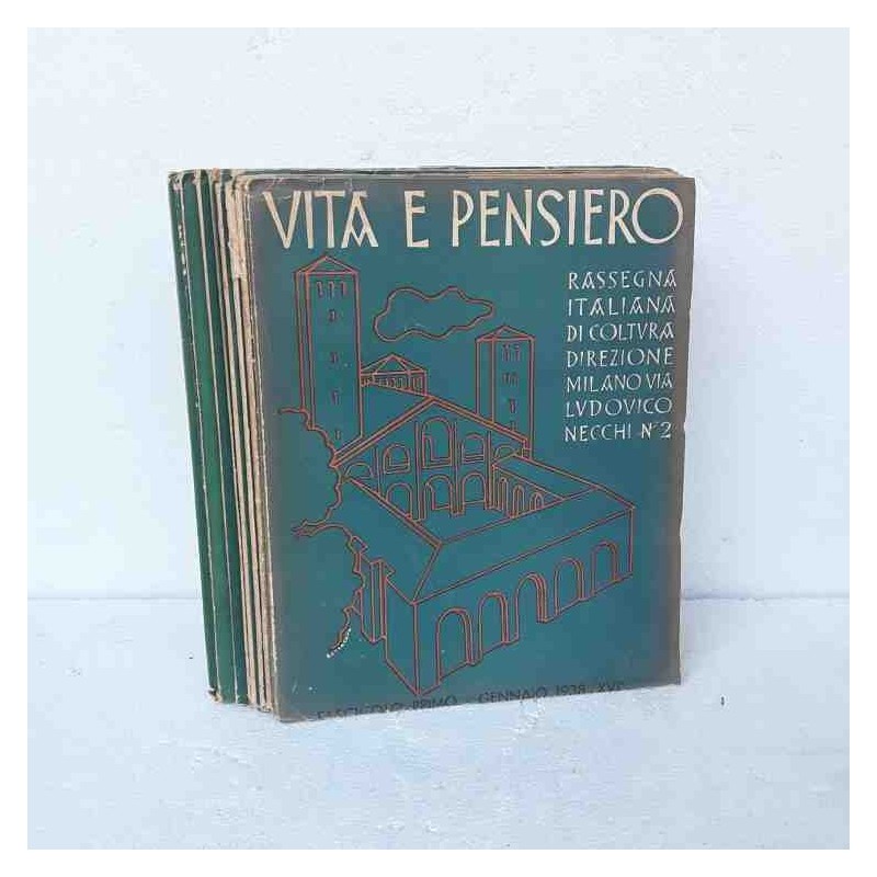 Vita e Pensiero Rassegna Italiana di Coltura 1938