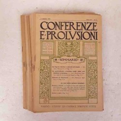 Conferenze e Prolusioni 1922