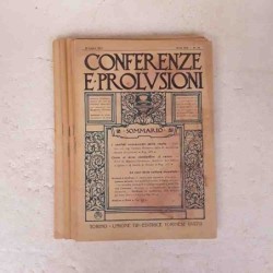 Conferenze e Prolusioni 1921