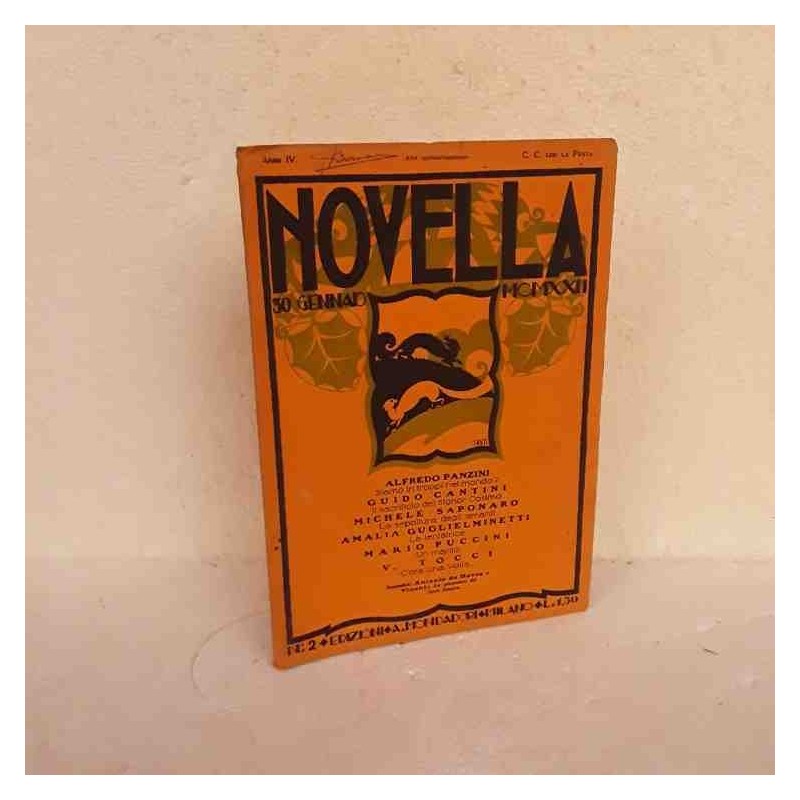 Novella scrittori italiani 1922