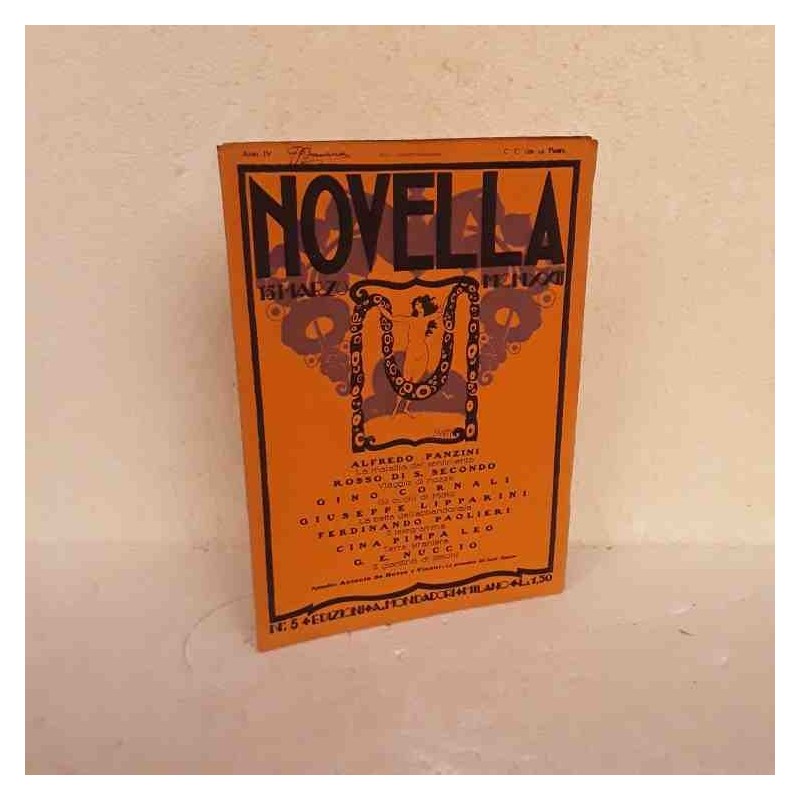 Novella scrittori italiani 1922