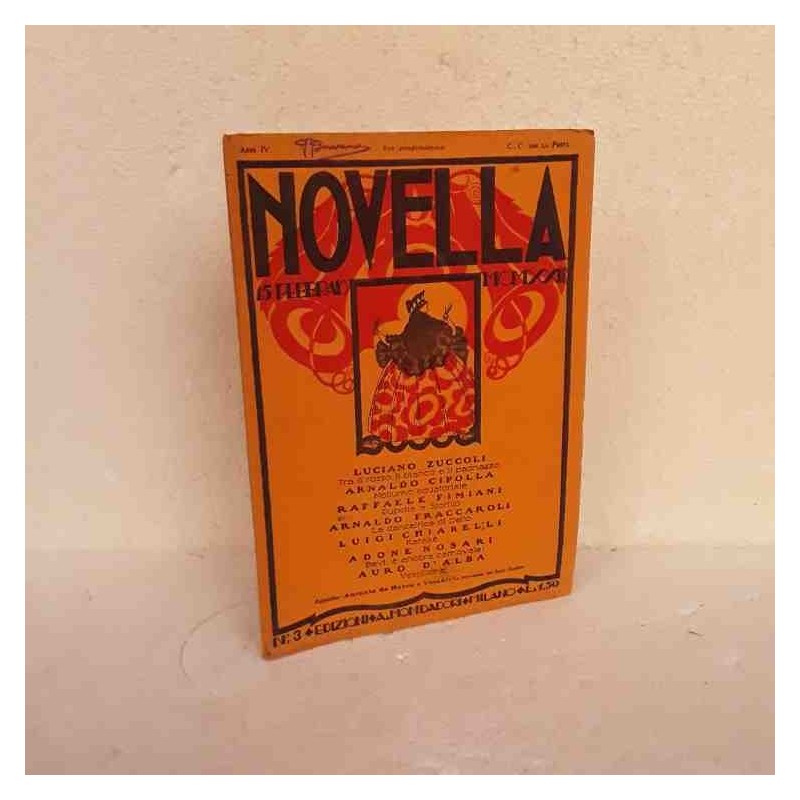 Novella scrittori italiani 1922