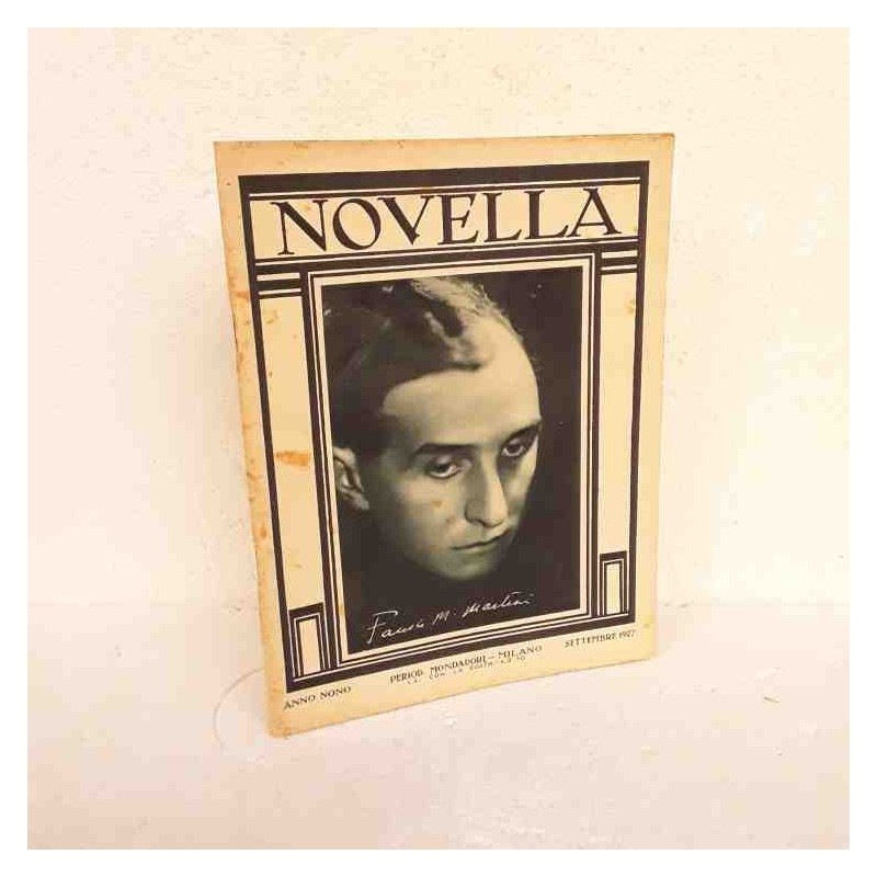 Novella scrittori italiani 1927