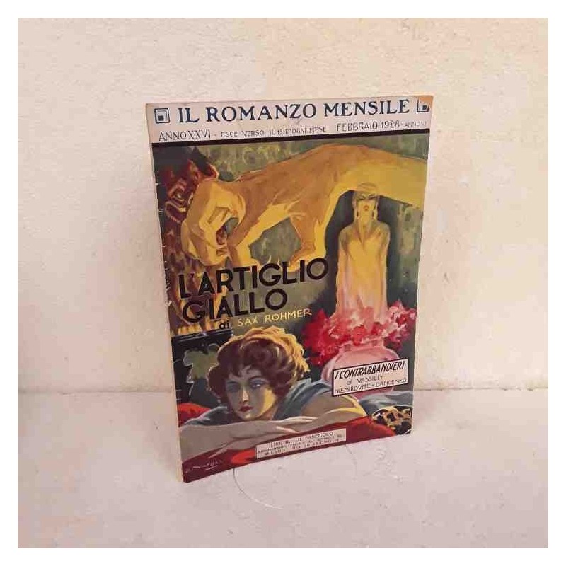 Il Romanzo Mensile 1928 L'artiglio giallo